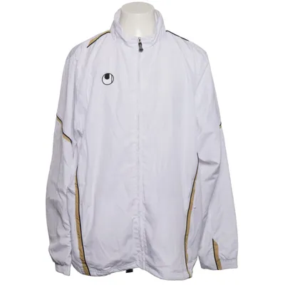 Sports jacket (White) from Uhlsport Polyester