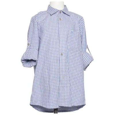 Buttondown-skjorta (Blå, Vit) från Trachten