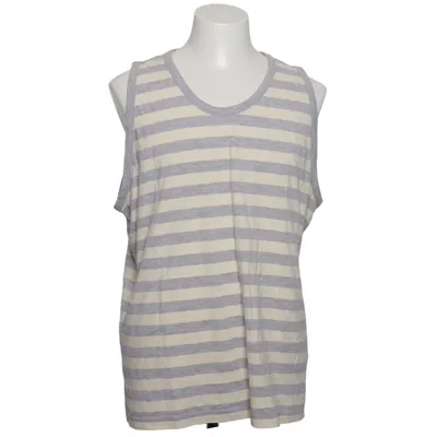 Tank Top (Gray, Beige) from Fashion and Style Cotton, Polyester