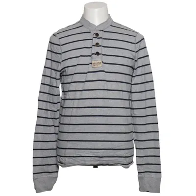 T-shirt manches longues (Gris, Bleu) de Hollister Coton