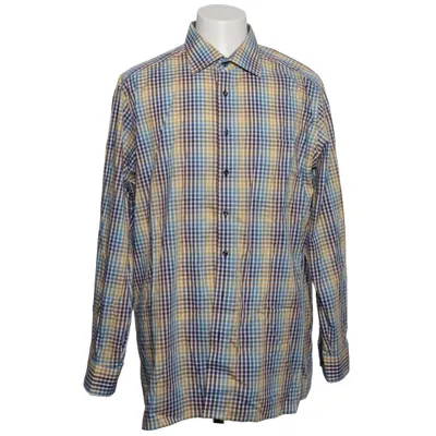 Skjorte (Blå, Gul, Flerfarvet) fra Tailor & Son Bomuld