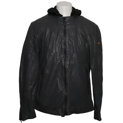 Leather jacket (Slim Fit) from Emilio Adani