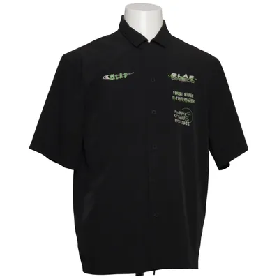 Short sleeve shirt (Black) from O'Neill x ØLÅF Elastane, Recycled polyester