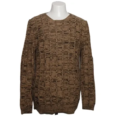 Pull-over (Marron, Noir) de Scamm Acrylique, Laine