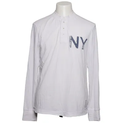 Henley shirt (White) from Better Rich Cotton, Polyester