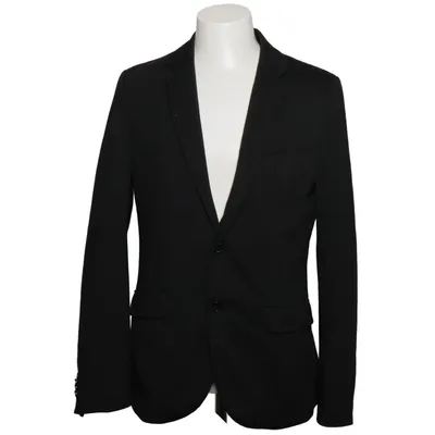 Blazer (Noir) de Zara Man Basic Polyester, Viscose