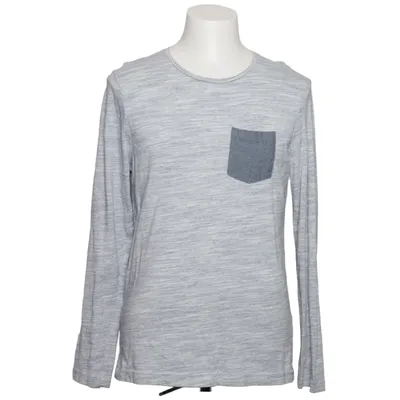 Lange mouwen shirt (Grijs) van Jules Katoen, Polyester