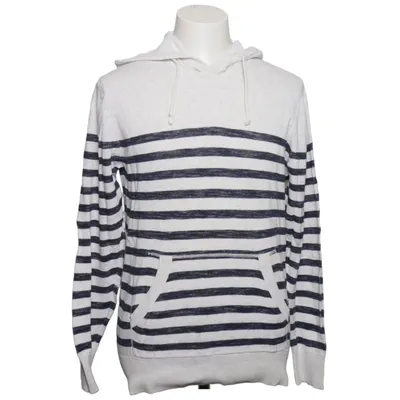 Huvtröja (Vit, Blå) från L.O.G.G by H&M Bomull