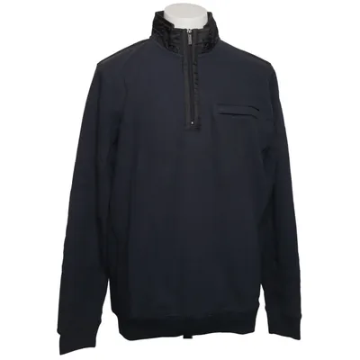 Sweatshirt (Blue, Black) from Franco Bettoni Cotton