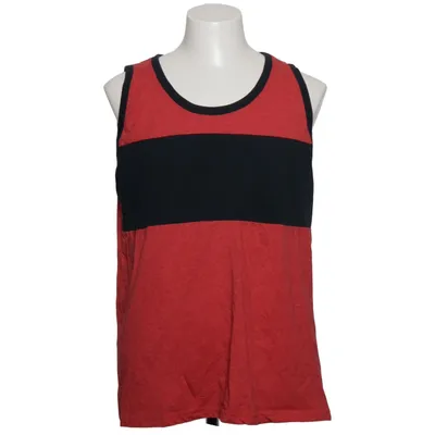 Tank Top (Red, Black) from Reward Cotton, Polyester