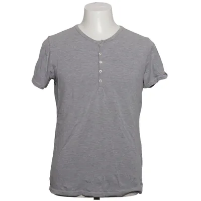Henley shirt (Grijs) van Xint Denim Industry Katoen