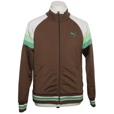 Träningsjacka (Brun, Vit, Grön) från Puma Polyester