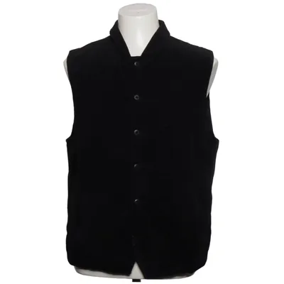 Suit vest (Black) from Hannes Roether Cotton, Elastane