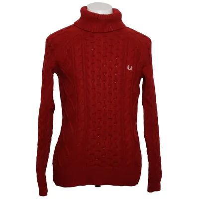 Turtleneck (Red) from Fred Perry Wool