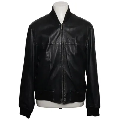 Leren jack (Zwart) van Harvest