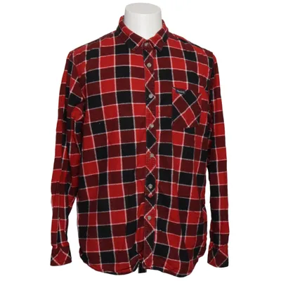 Flanellskjorta (Röd, Svart) från Tokyo Laundry Bomull