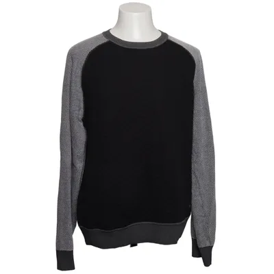 Sweater (Black, Gray) from Gaudi Cotton, Polyester