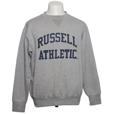 Collegetröja (Grå) från Russell Athletic Bomull, Polyester