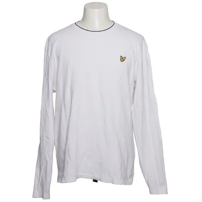 Long sleeve T-shirt (White) from Lyle & Scott Cotton