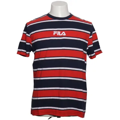 T-shirt (Blue, Red, White) from Fila Cotton