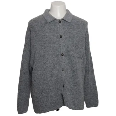 Cardigan (Grå) fra Topman Akryl, Elastan, Polyester