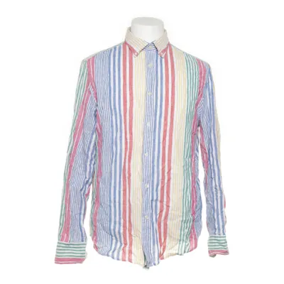 Skjorta (Blå, Flerfärgad) från Piombo Bomull, Linne