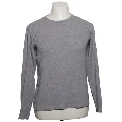 T-shirt à manches longues (Gris) de Southern Menswear Coton, Viscose