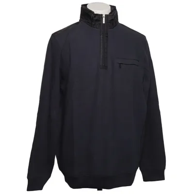 Sweatshirt (Blue, Black) from Franco Bettoni Cotton