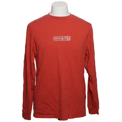 Långärmad t-shirt (Röd) från Crooked Tongues Bomull