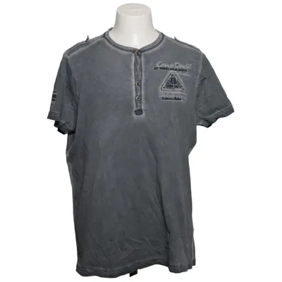 T-shirt (Grå) fra Camp David Bomuld