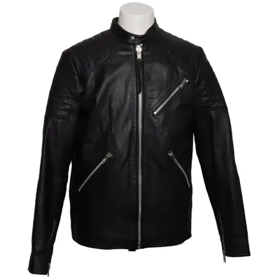 Læderjakke (Sort) fra Jack & Jones