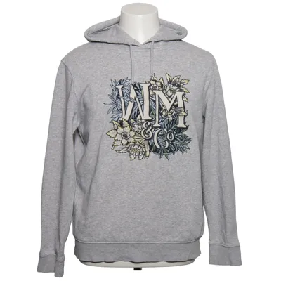 Capuchon sweater (Grijs) van William Morris & Co. Katoen, Polyester