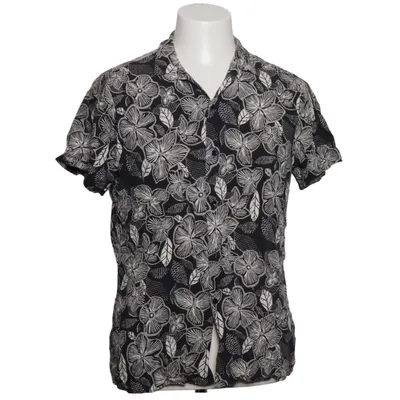 Short sleeve shirt (Black, White) from Zara Man Viscose