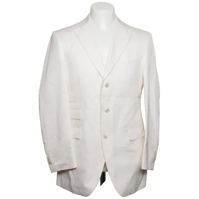 Blazer (White) from Oger Cotton, Cupro, Silk, Viscose