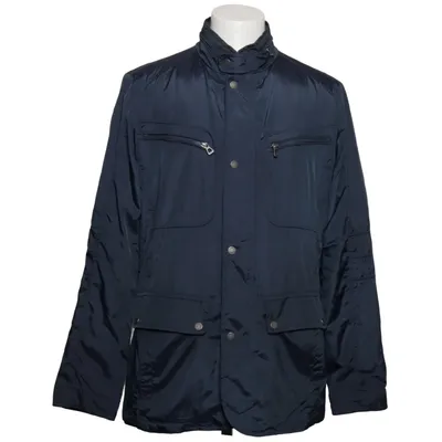 Regenjack (Blauw) van Geox Nylon, Polyester