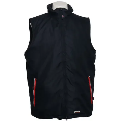 Outer vest (Black) from Wind Polyester