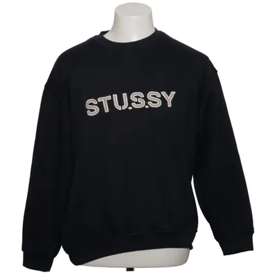 Collegetröja (Svart) från Stüssy Polyester, Viskos