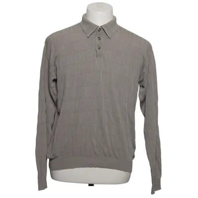 Strickpullover (Grau) von Johnston & Murphy Seide