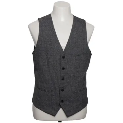 Suit vest (Gray) from H&M Elastane, Polyester, Viscose