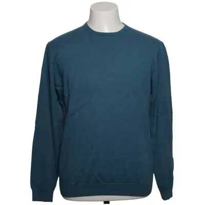 Pull-over (Bleu) de Strokesman's Cachemire, Coton