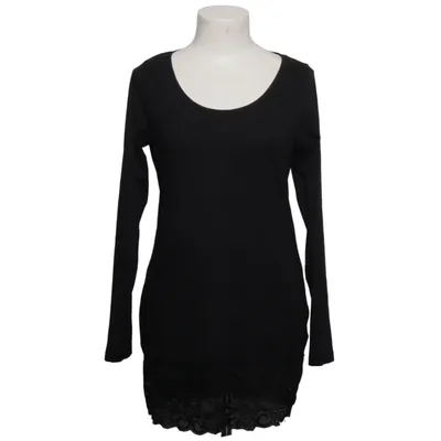 T-shirt à manches longues (Noir) de Dolce Bella Coton, Élasthane, Polyester