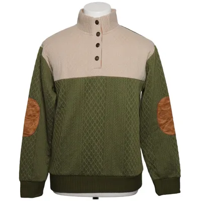 Tröja (Grön, Beige) Polyester