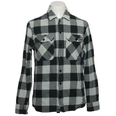 Flanellskjorta (Svart, Vit) från Dickies Bomull