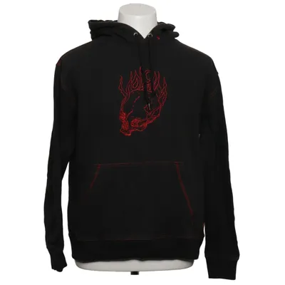 Huvtröja (Svart, Röd) från Volcom Bomull, Återvunnen polyester
