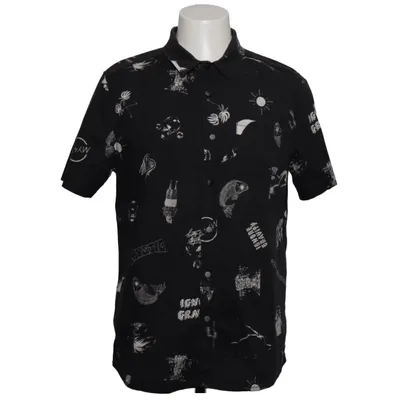 Chemise (Noir, Blanc) de Mystic Coton, Élasthane