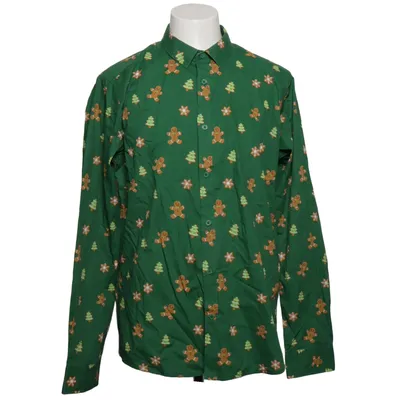 Skjorta (Grön, Flerfärgad) från Only & Sons Bomull, Polyester