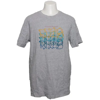T-shirt (Grå) från DNGRS Bomull, Viskos