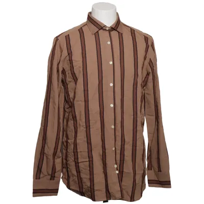 Shirt (Beige, Bruin) van Tintoria Mattei Polyester, Viscose