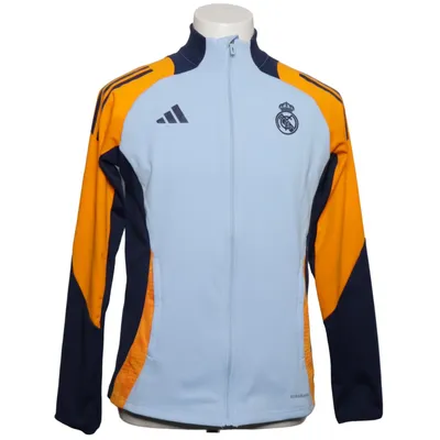 Træningsjakke (Blå, Orange, Flerfarvet) fra Adidas Genanvendt polyester