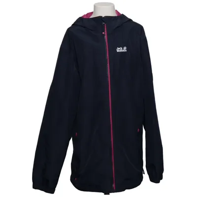 Rain jacket (Blue, Pink) from Jack Wolfskin Polyamide, Polyester